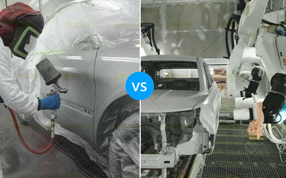 方案設(shè)計:汽車門把手自動噴涂機器人