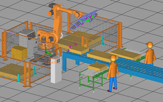 碼垛機器人系統